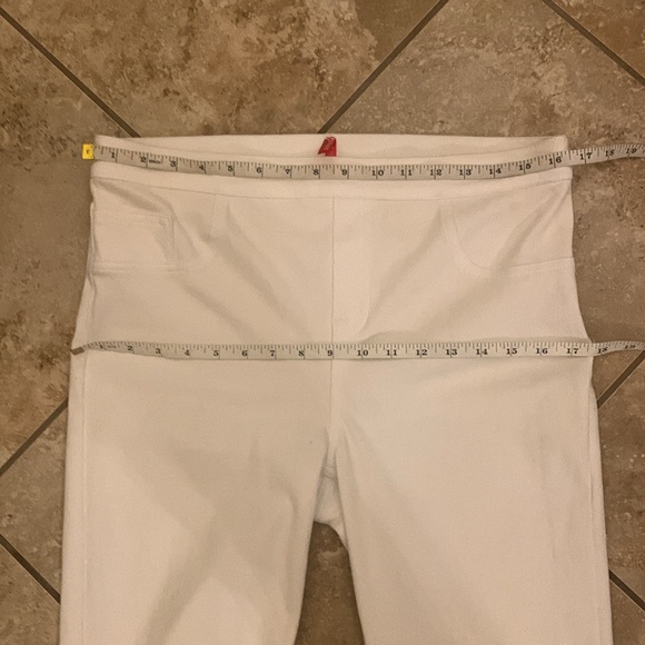 Spanx stretch tummy control denim white - ankle skinny jeans - Picture 12 of 12